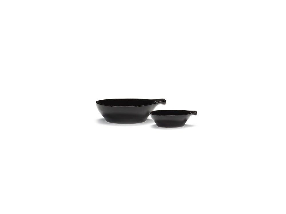Set Of 4 Tapas Plates S - Black Feast - By Ottolenghi