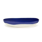 M Rust/Dark Serving Dish - Blue - By Anita Le Grelle