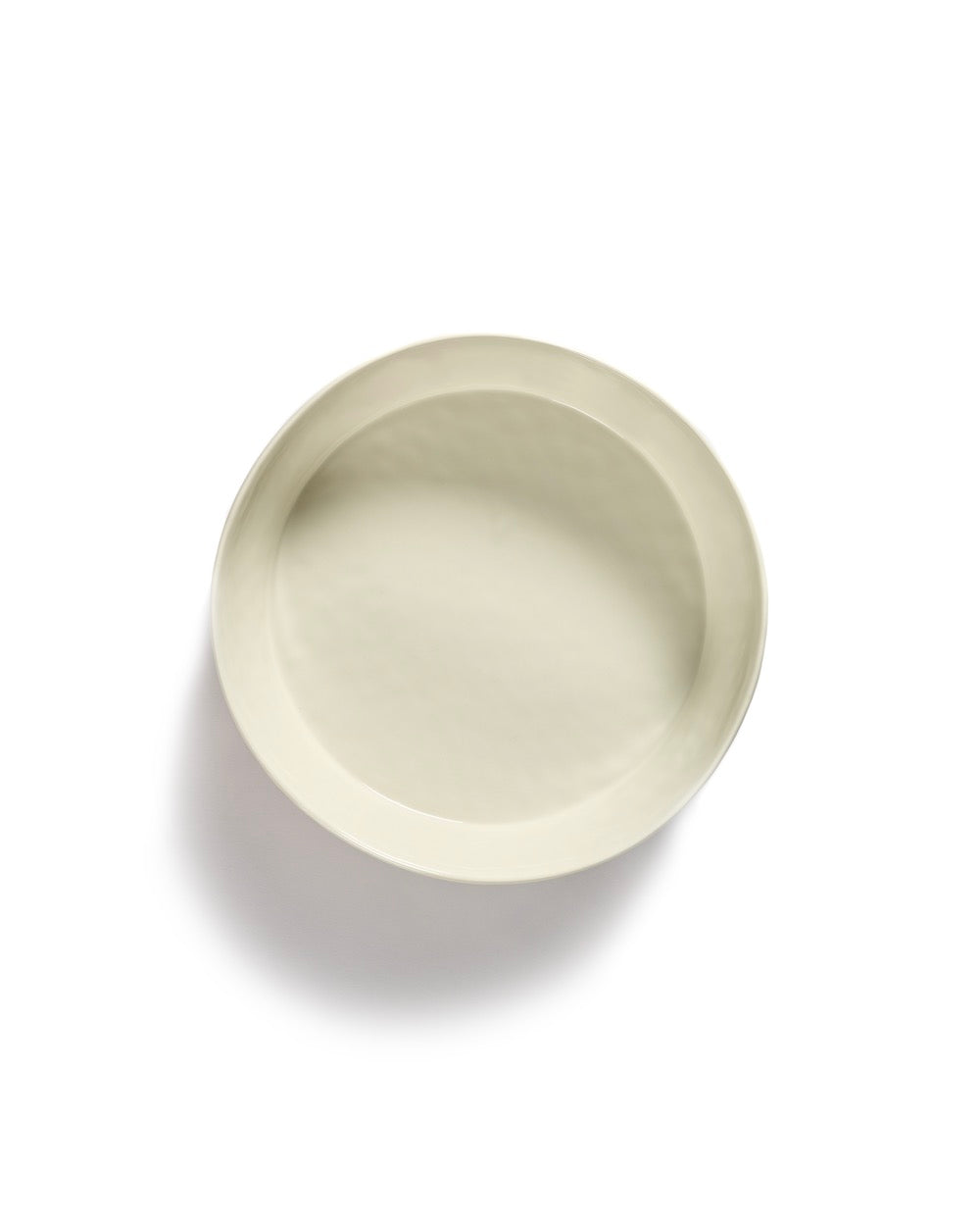 Salad Bowl - White Stripes - Red Feast - By Ottolenghi