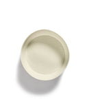 Salad bowl - White Stripes - Blue Feast - By Ottolenghi