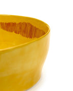 Salad Bowl - Yellow Stripes - Red Feast - By Ottolenghi