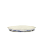 Plat De Service S - Blanc - Bleu Feast - By Ottolenghi