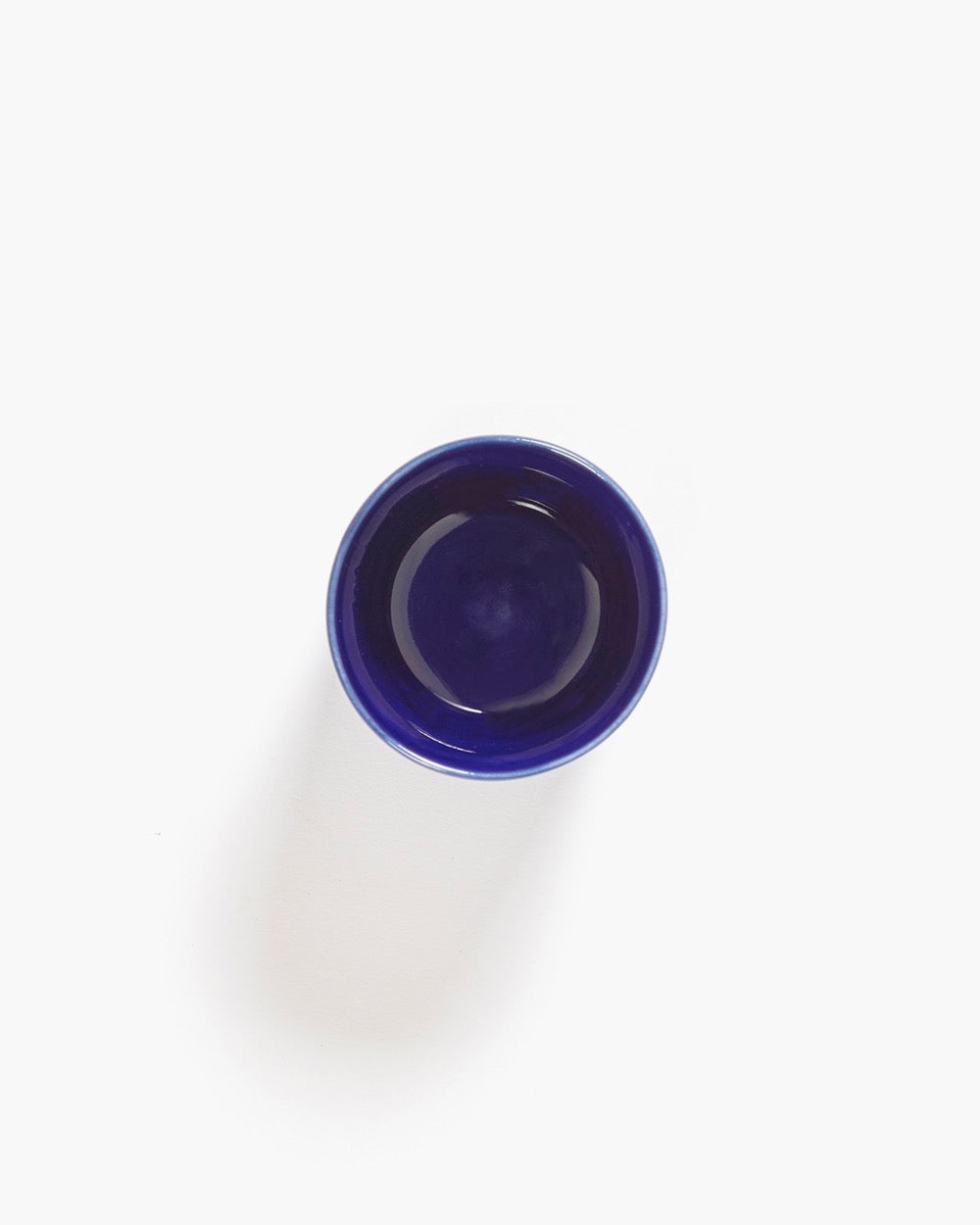 Lot De 4 Tasses À Expresso - Bleu Foncé - Blanc Feast - By Ottolenghi