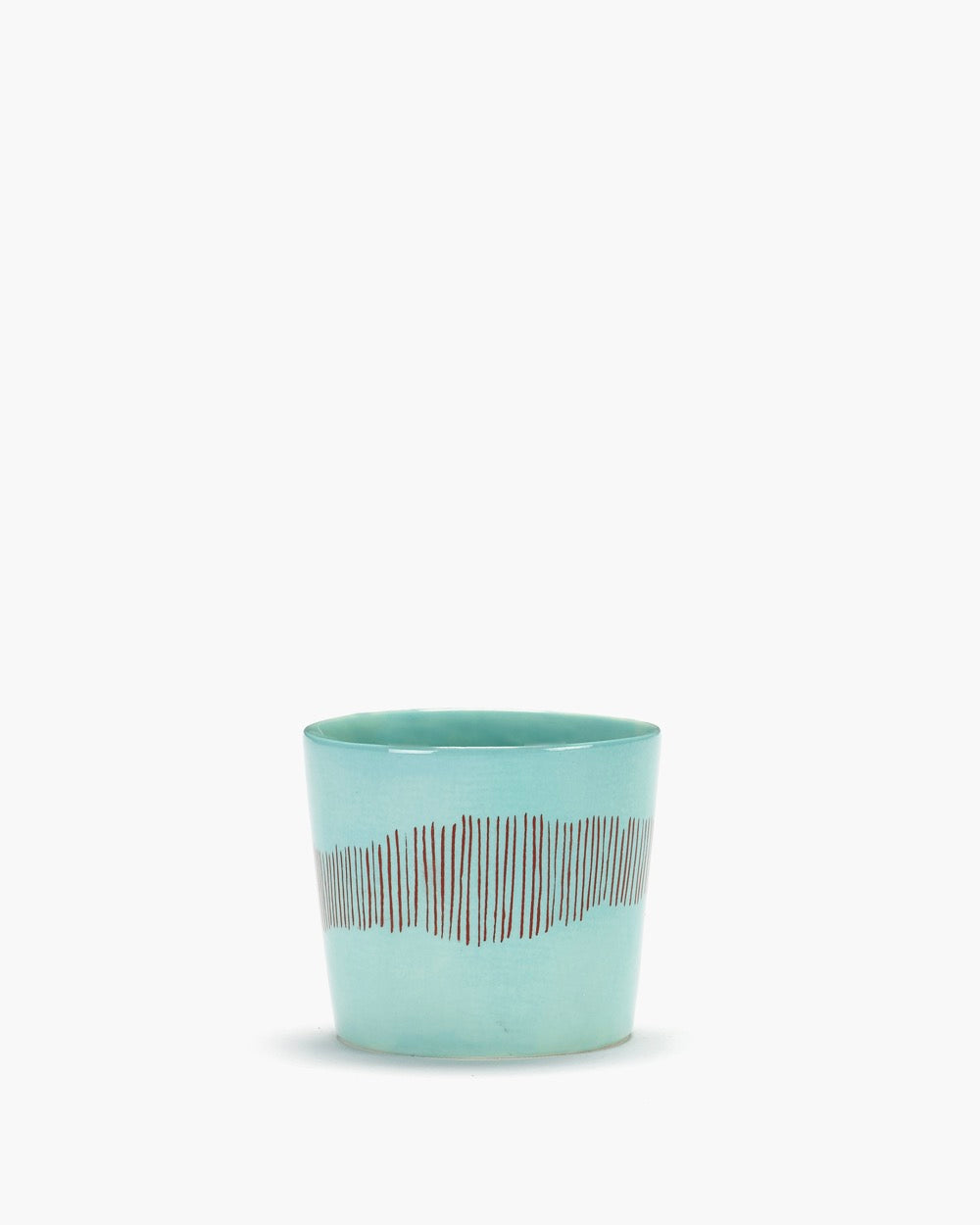 Lot De 4 Tasses À Expresso - Azur - Rouge Feast - By Ottolenghi