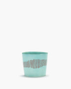 Lot De 4 Tasses À Expresso - Azur - Rouge Feast - By Ottolenghi