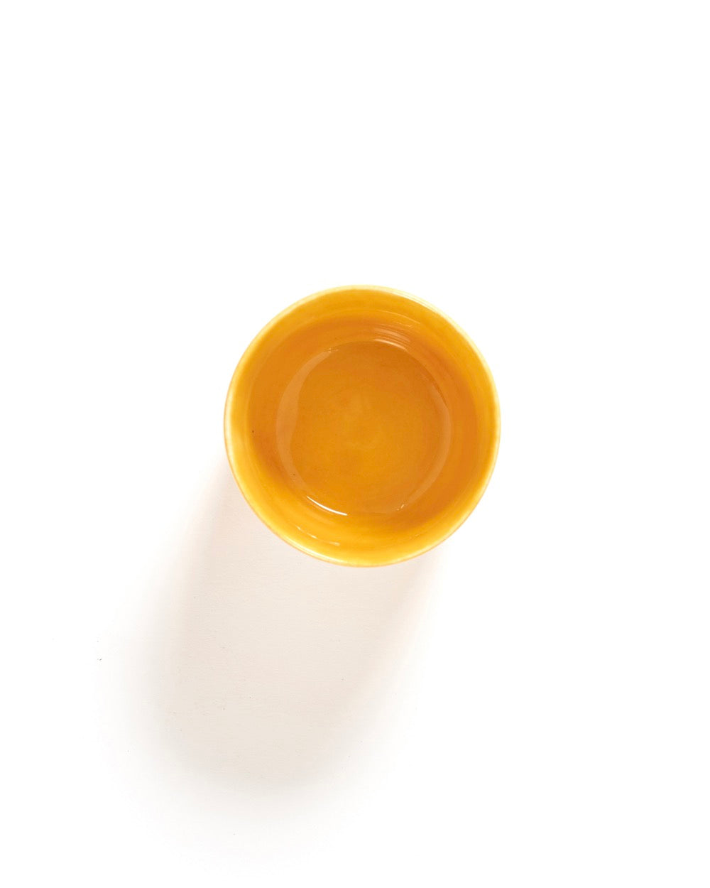 Feast - Set Da 4 Tazzine Da Caffè Espresso - Gres - Giallo