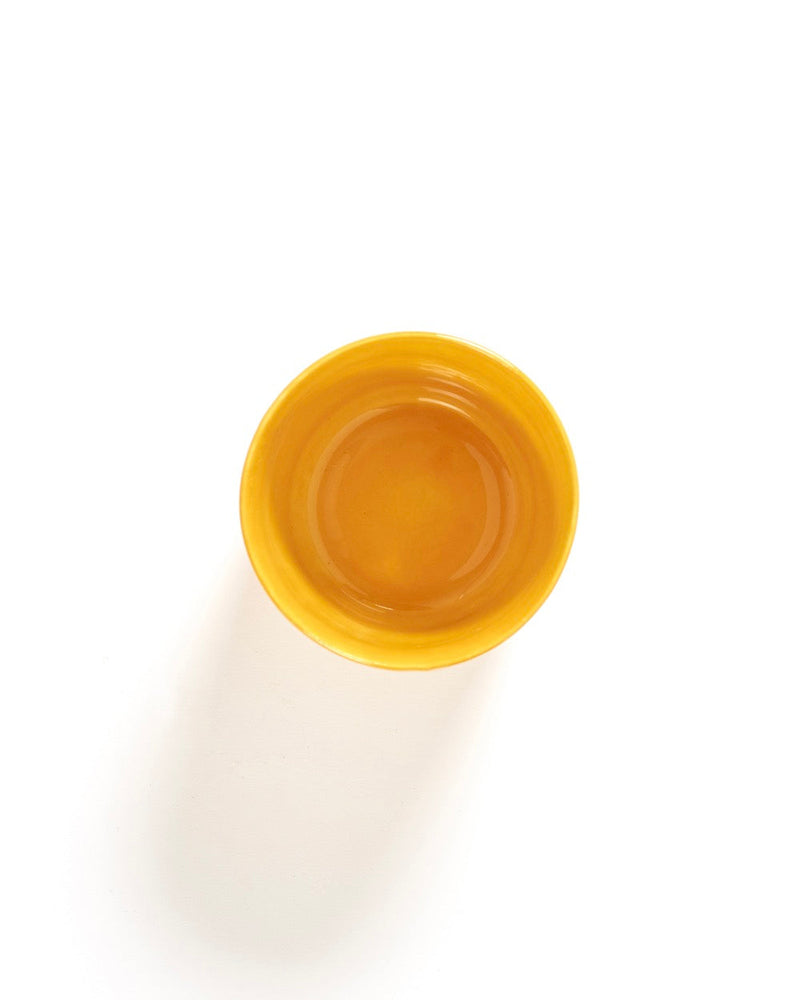 Lot De 4 Tasses À Café - Jaune Feast - By Ottolenghi
