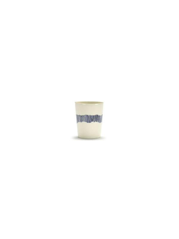 Juego de 4 tazas de té - Blanco - Blue Feast - By Ottolenghi