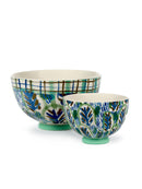 Bowl S N°1 - Kimonos Japoneses Azul/Verde - By Bela Silva
