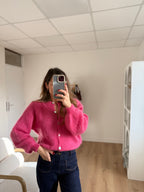 Bianca Candy Pink Wool Knit