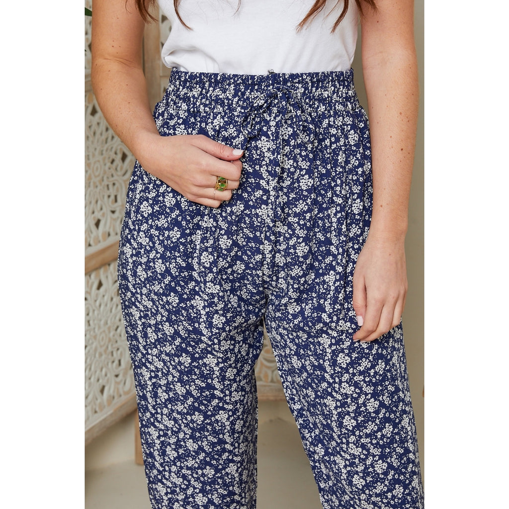 Trousers - Navy