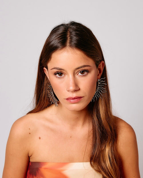Boucles D'Oreilles Ramas Plata