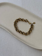 Bracelet Agatha Vintage - Maille Dorée