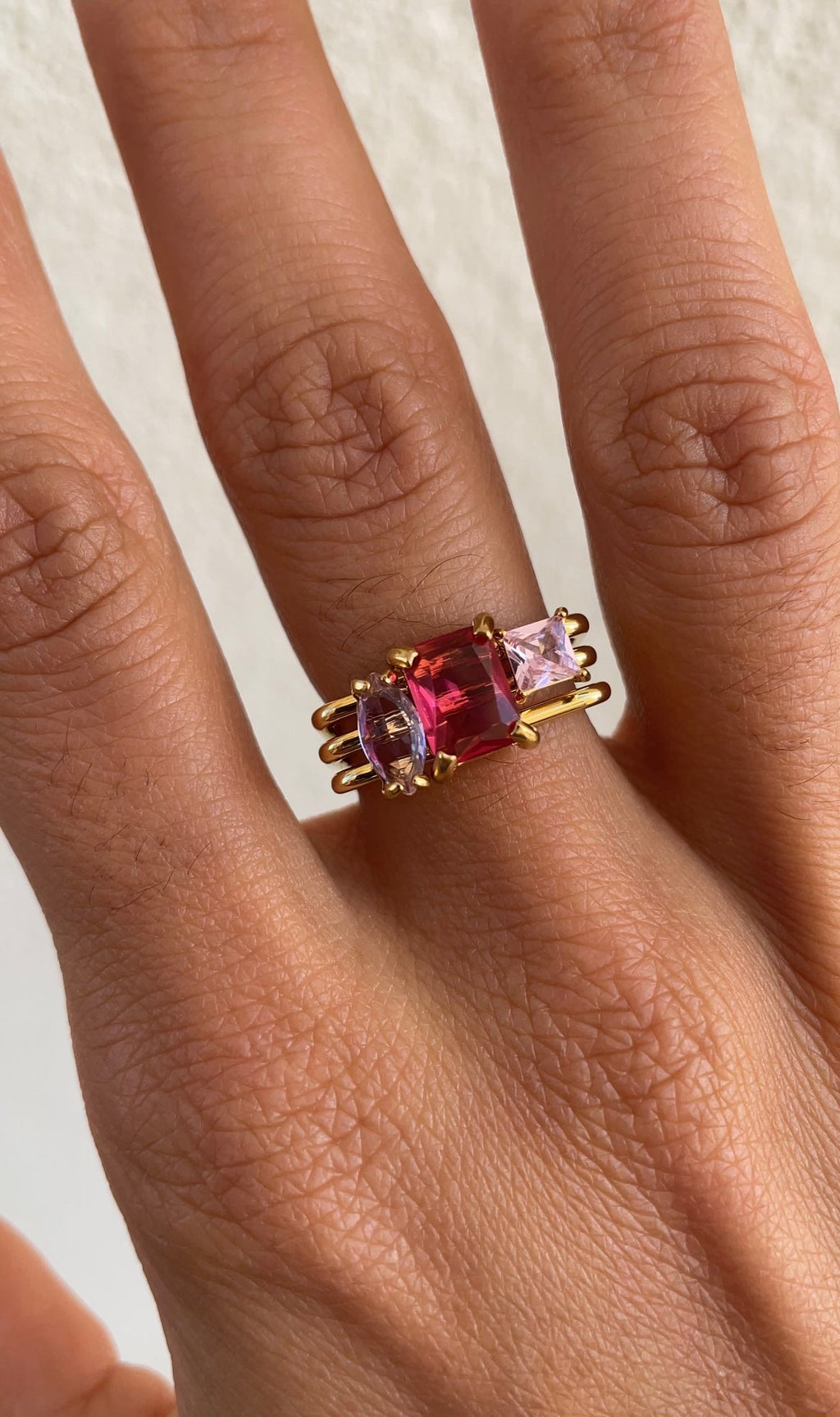 Coloured Gemstone Ring