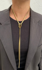Knot Snake Necklace