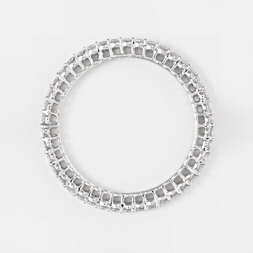 Bague "Mon Tour Complet 0,5" Diamants 0,50Ct/42 - Or Blanc 750/1000