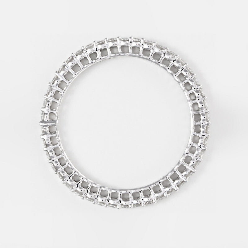 Bague "Mon Tour Complet 0,5" Diamants 0,50Ct/42 - Or Blanc 750/1000