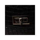 Sac À Bandoulière Maku Croco - Noir