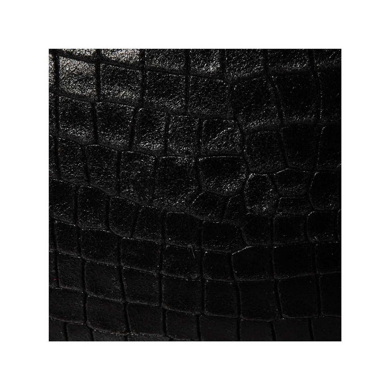 Sac À Bandoulière Maku Croco - Noir