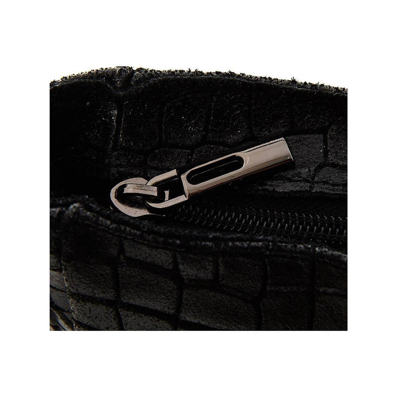 Sac À Bandoulière Maku Croco - Noir