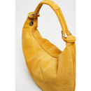 Adele Camoscio Handbag - Mustard