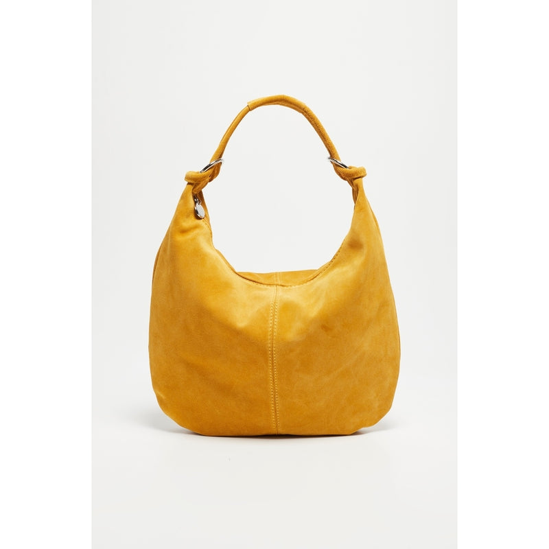 Adele Camoscio Handbag - Mustard