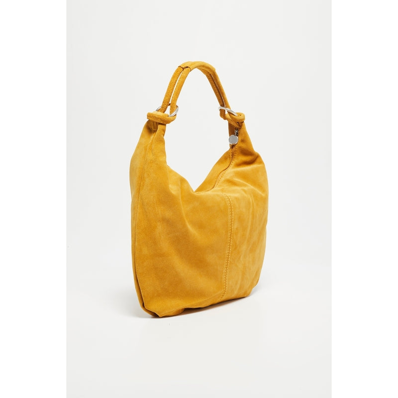 Adele Camoscio Handbag - Mustard