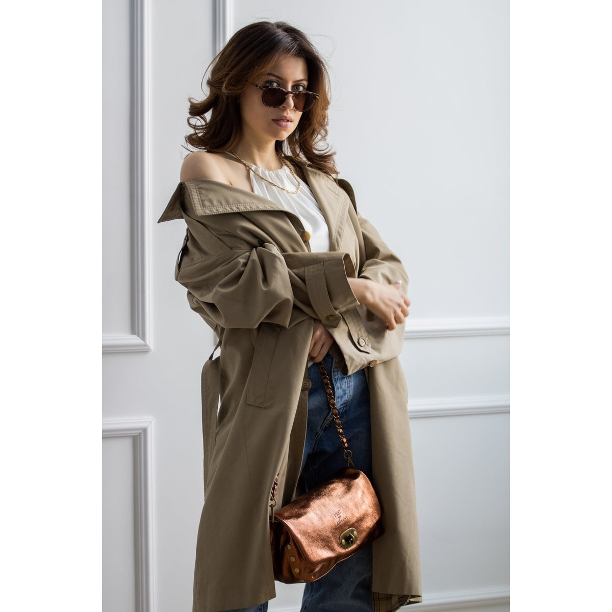 Hero Crossbody Bag - Dark Bronze