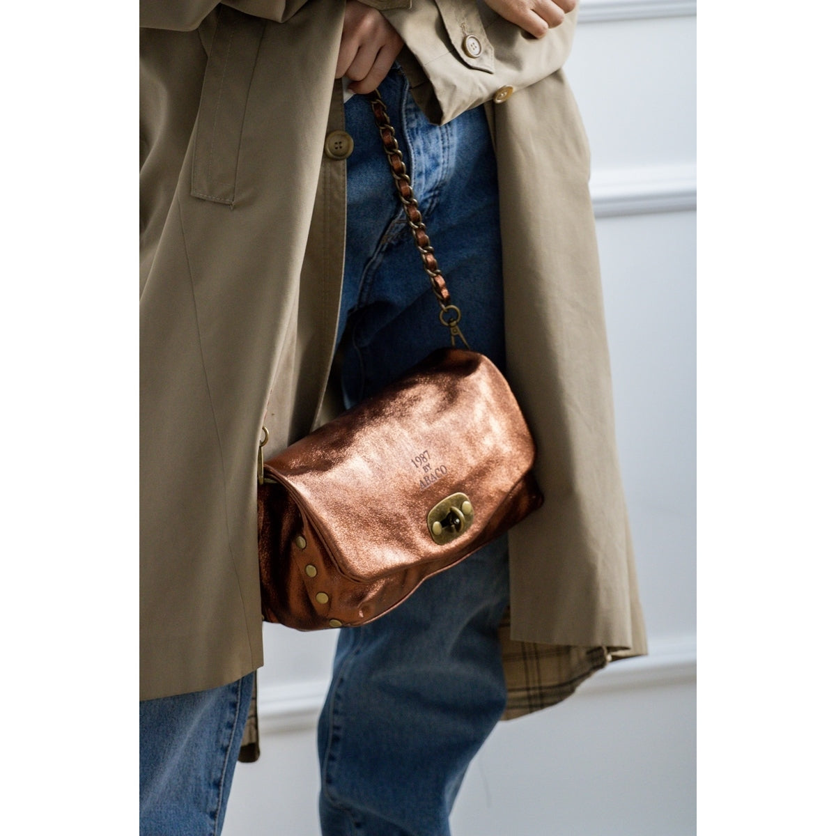 Hero Crossbody Bag - Dark Bronze