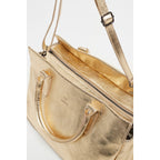 Myra Metallic Handbag - Gold