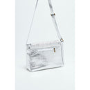 Bolso de hombro Ana Metalique - Plata