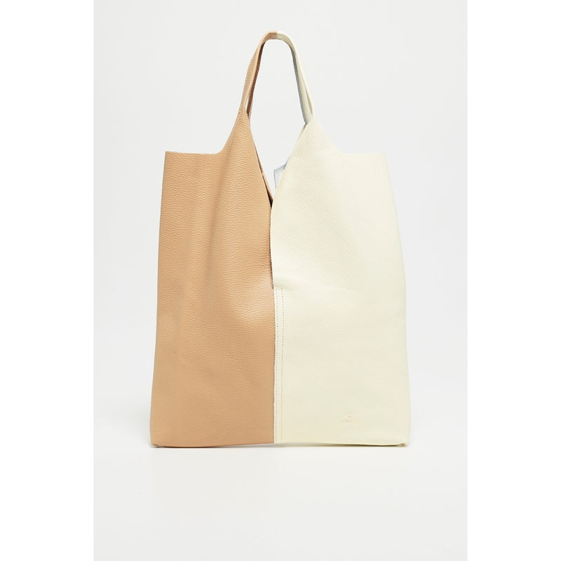 Sac À Main Debie - Blanc Casse/Beige