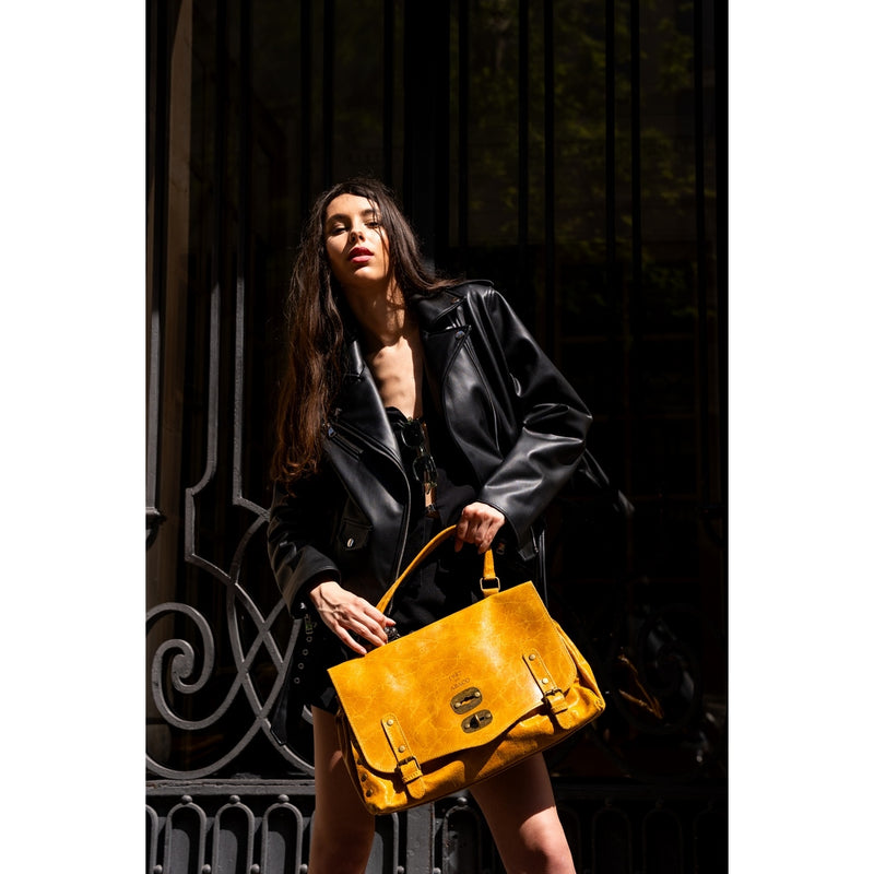 Gavi Handbag - Mustard Yellow