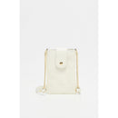 Sac Porte Telephone Grace - Blanc Casse