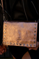 Sac À Bandoulière Iris - Rose Metallique