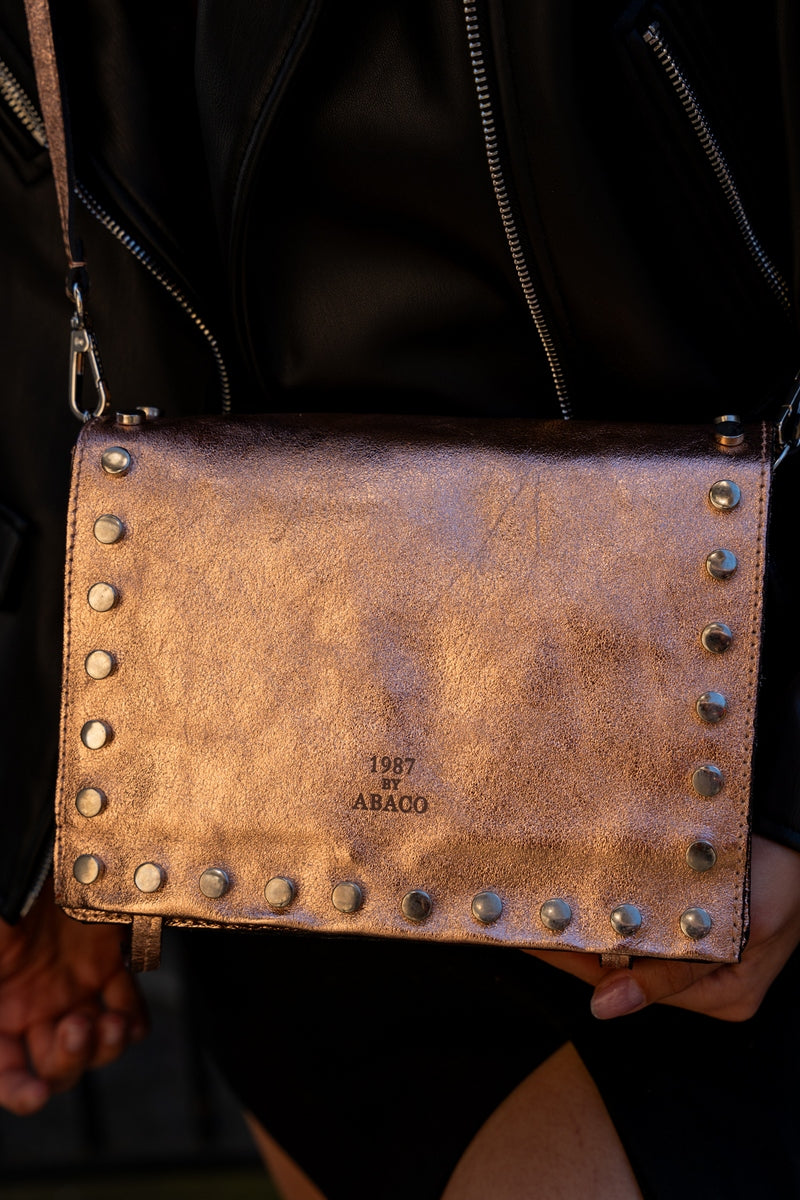 Sac À Bandoulière Iris - Rose Metallique