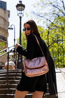 Sac À Bandoulière Lana - Rose Metallique