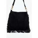 Lucy Fringes Handbag - Black