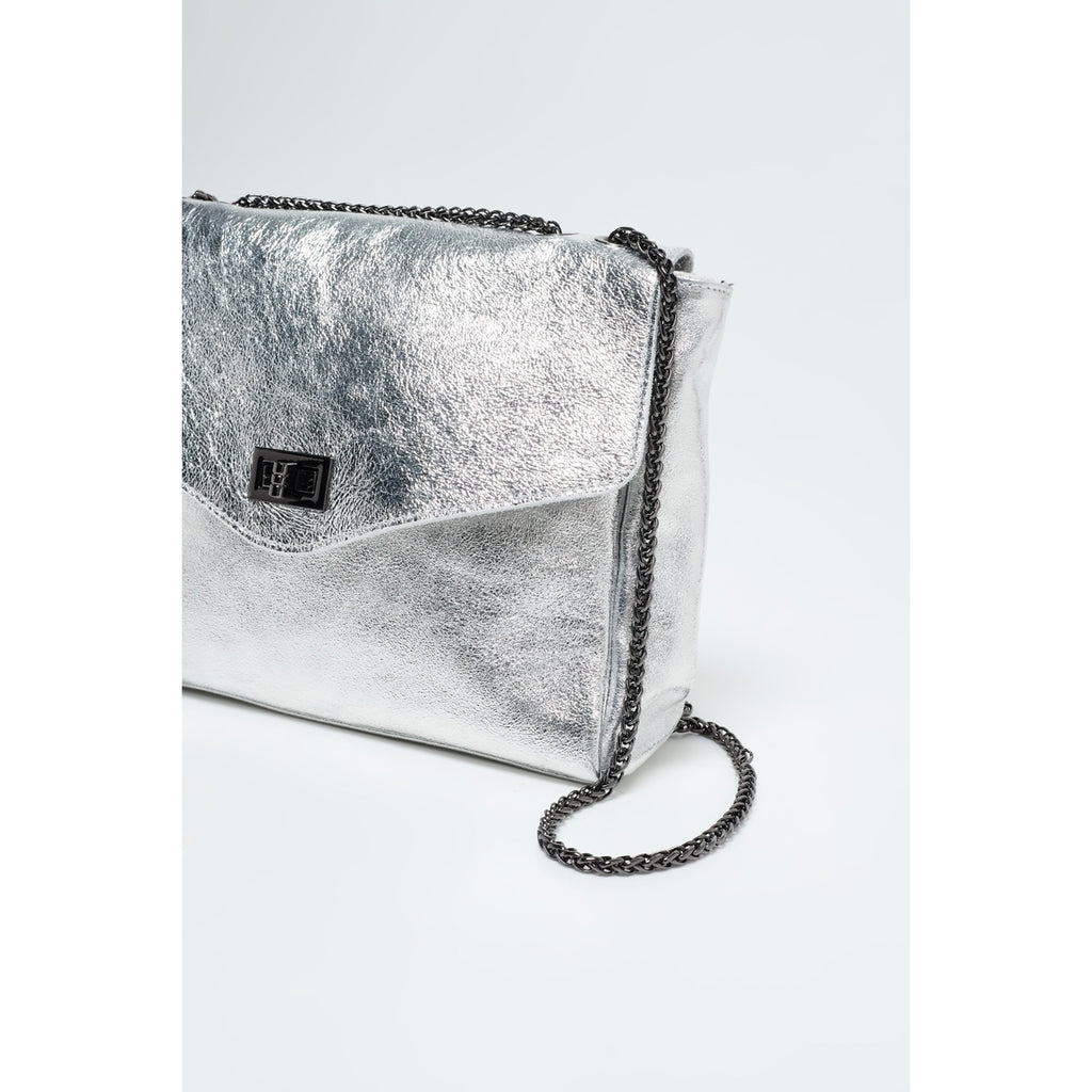 Bolso bandolera Maku - Plata