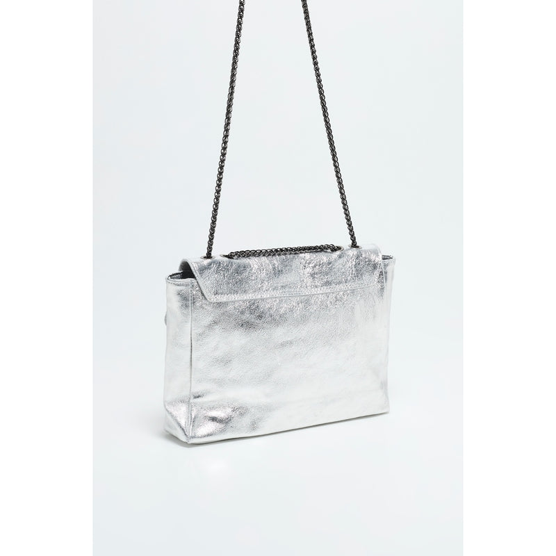 Bolso de hombro Maku - Plata