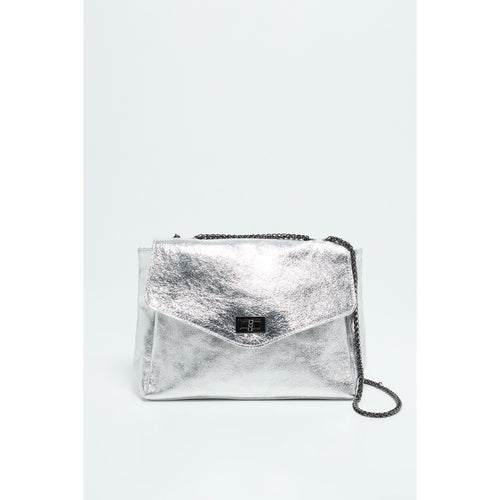 Bolso de hombro Maku - Plata