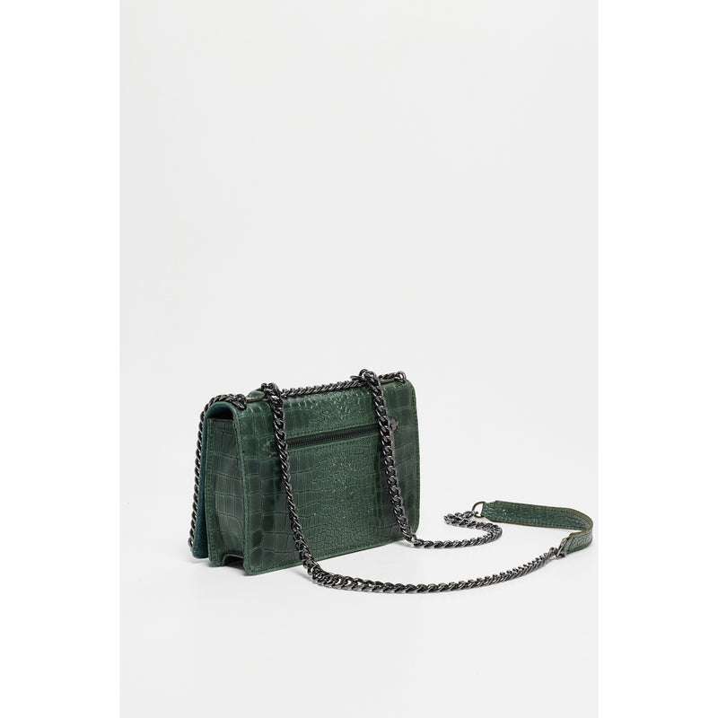 Mini Linnea Shoulder Bag - Bottle Green