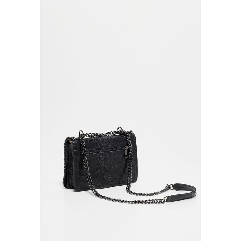 Mini Linnea Shoulder Bag - Black