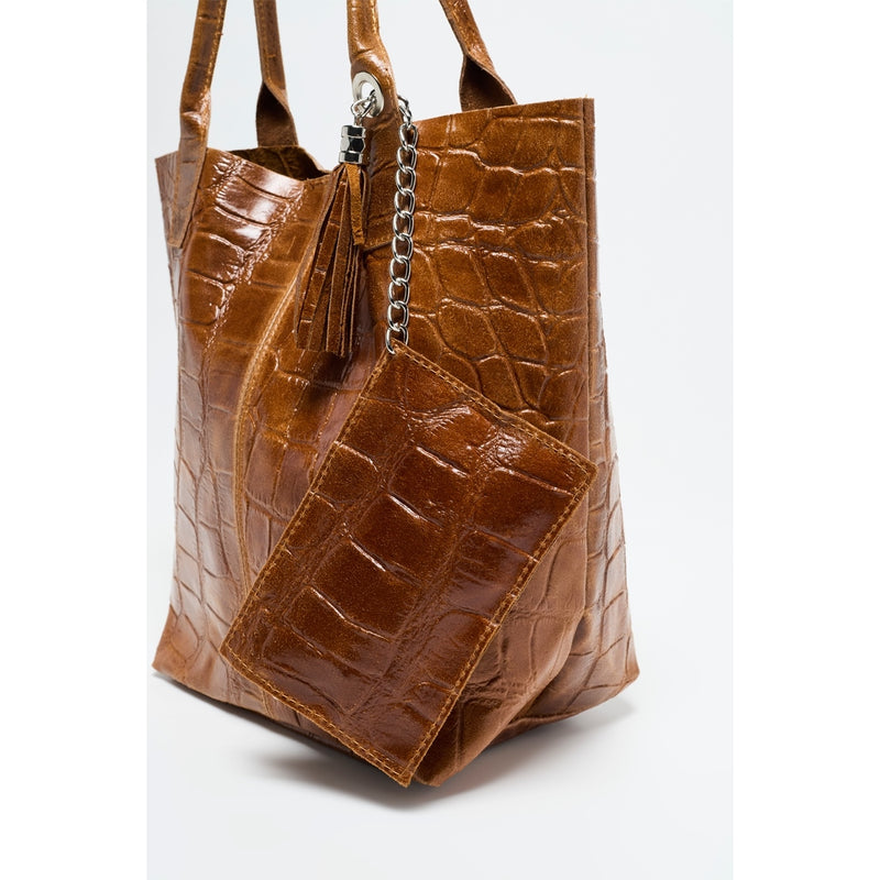 Star Handbag - Camel