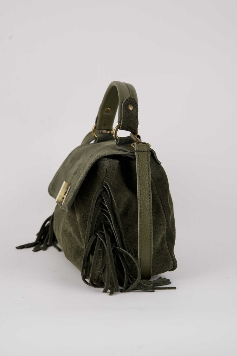 Sac A Main Neva - Vert Bouteille