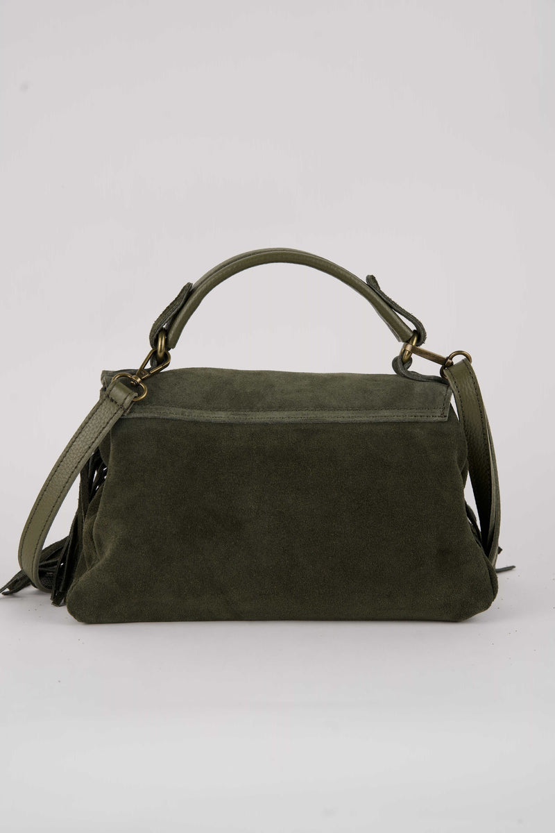 Sac A Main Neva - Vert Bouteille