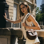 Bolso bandolera Polly - Marrón