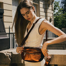 Sac Banane Tena - Bronze Metallique