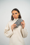 Portefeuille Edge - Motif Zebre Noir