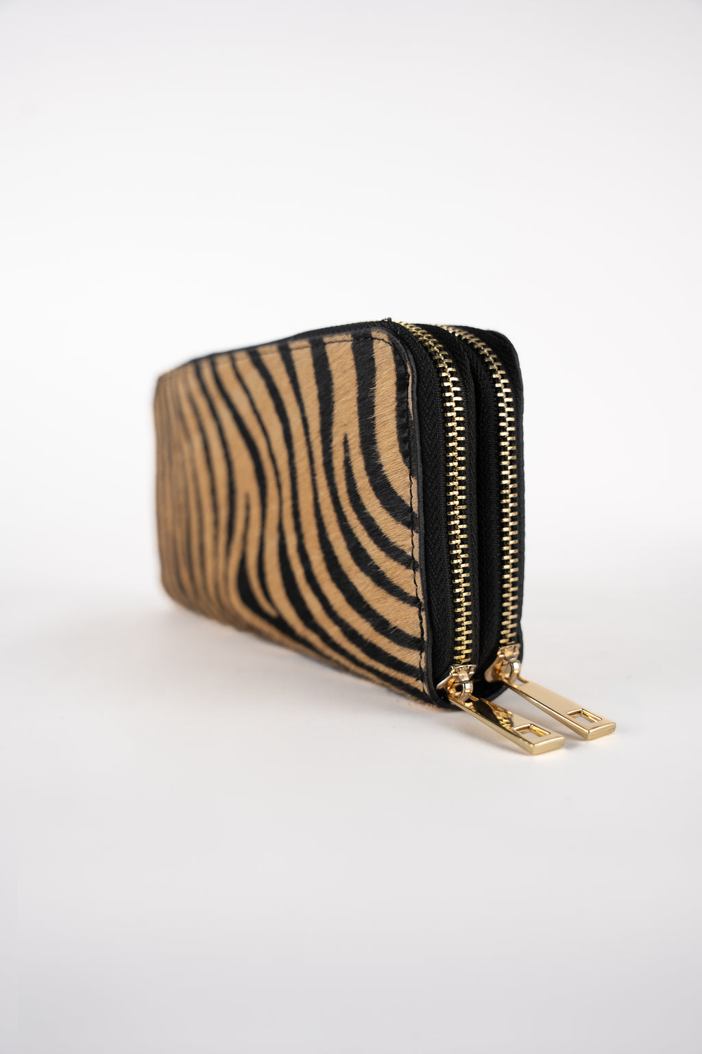 Portefeuille Edge - Motif Zebre Camel